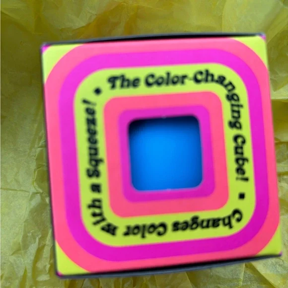 Nee Doh BLUE color change cube - Picture 3 of 3